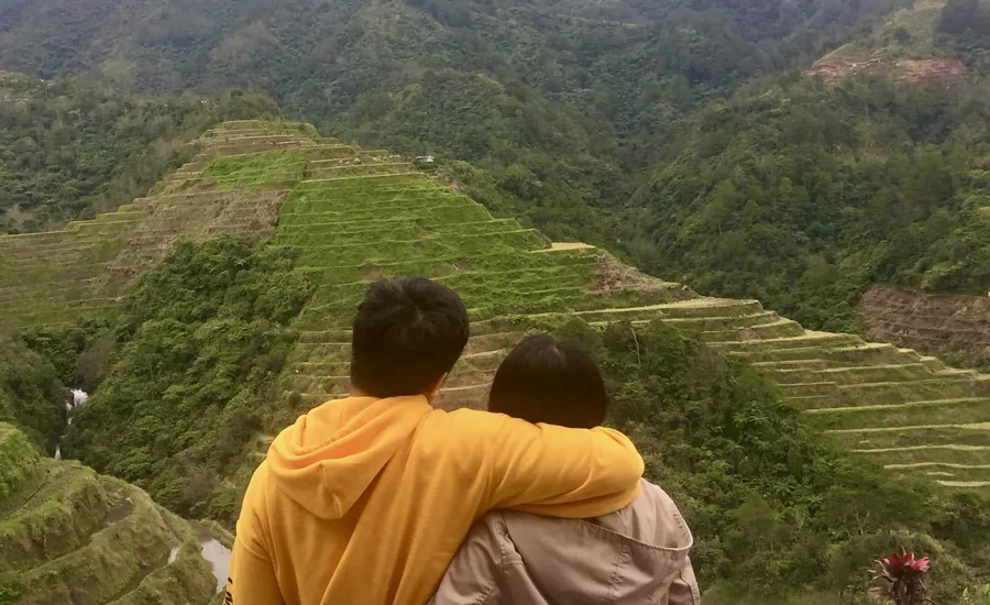 Rein and Mhae in Sagada where they became a couple